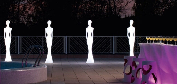 Levande idéer utomhusbelysning-Led ljus modern design