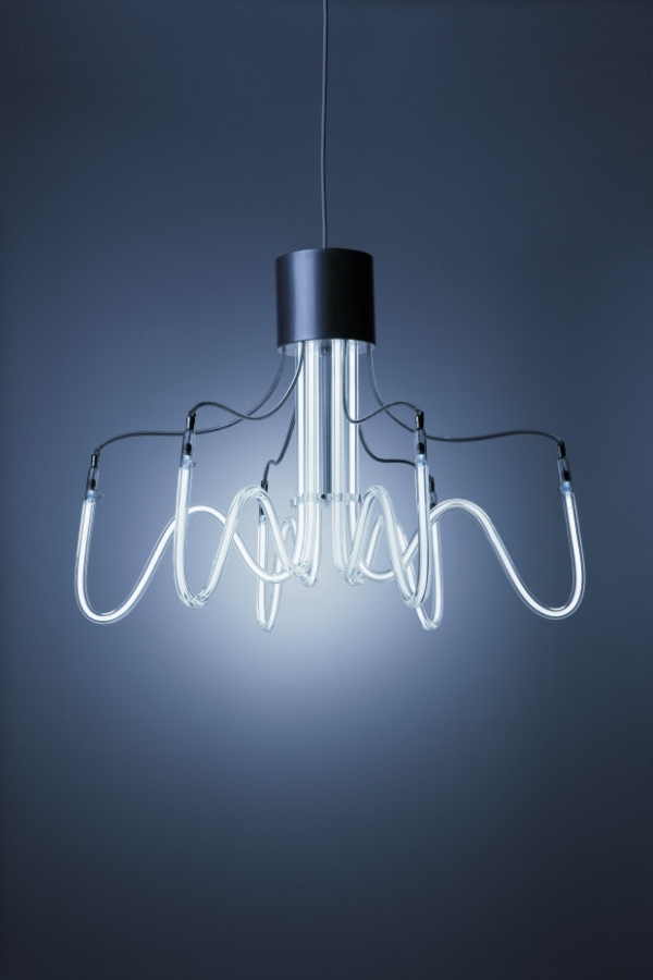 Levande idéer vardagsrumsbelysning indirekt Led -lampa