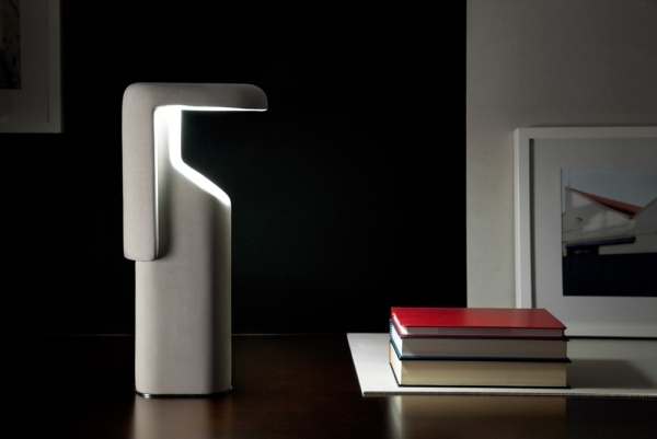 Idéer belysning-led lampa-lampa bord modern