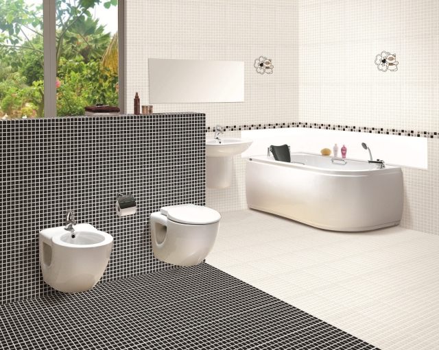 idéer-för-badrum-mosaik-svart-vit-lyxig-badrum-keramik