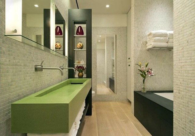 green-sink-board-mosaik-brickor-pastellfärgade-hyllsystem
