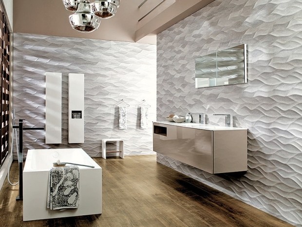 3d väggplattor badrumsdesignidéer väggdesign i trend