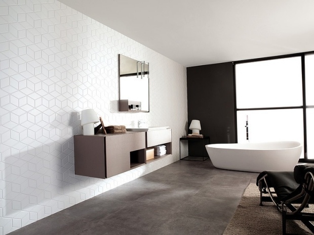 3d kakel haptic badrum design natursten plattor matta