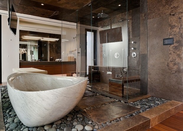 marmorbadkar-modern-design-golv-flodstenar-träpanel