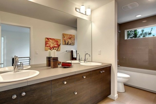 Vanity toalett badrumsmöbler idéer