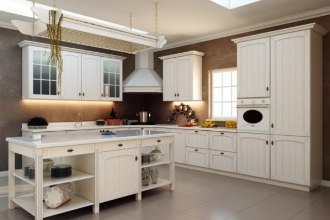 vita köksmöbler idéer för köksö design traditionella