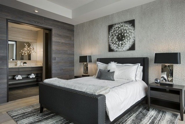 sovrum-vägg-design-tapeter-sprickor-i-golvet-optik-grå