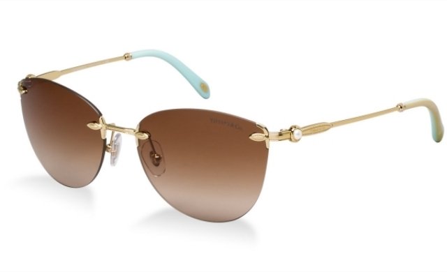 Tiffany & Co damglasögon aviator trender
