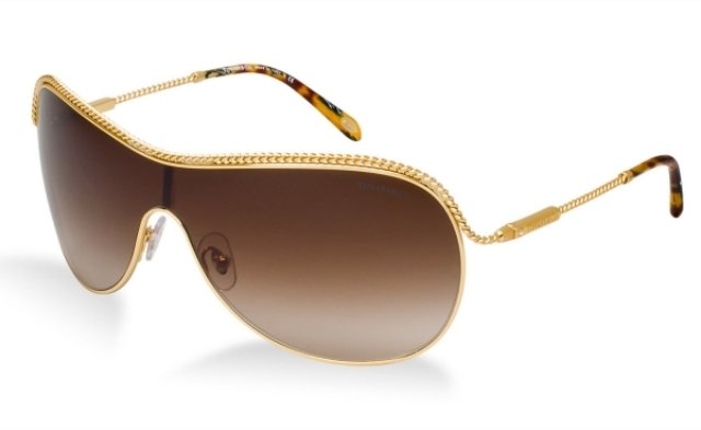 Tiffany & Co-aviator-glasögon-unisex-brun
