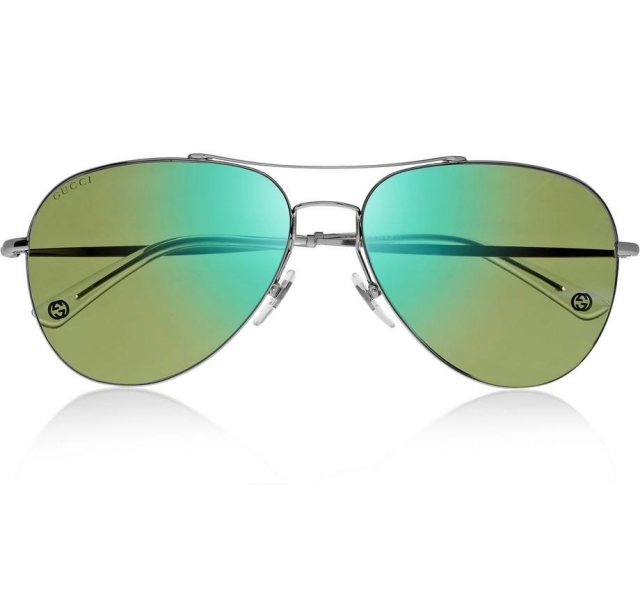 GUCCI-blå-grönt-glas-solglasögon-glasögon