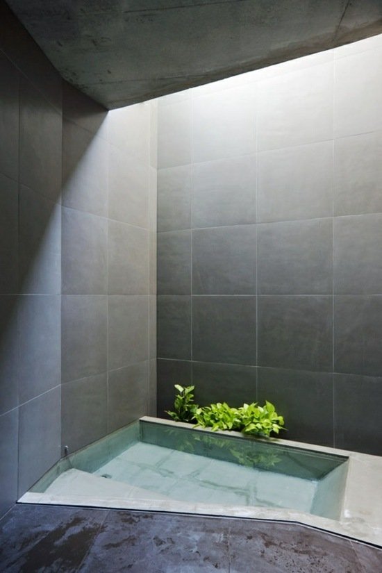 Levande idéer dröm badrum minimalistiskt perfekt spa