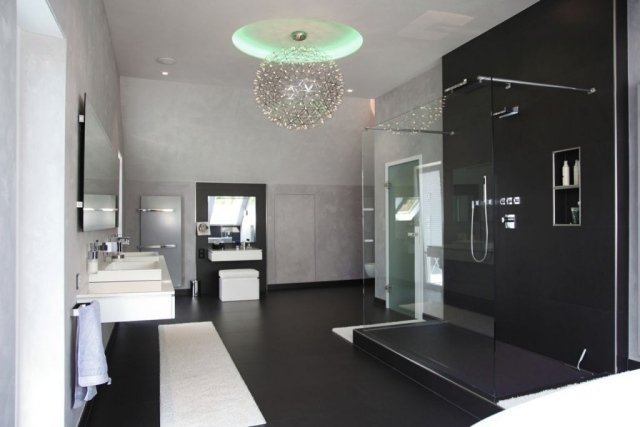 badrum-design-glas dusch-hyllor-vägg nisch