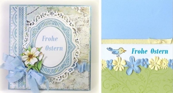 Glad påsk gratulationskort diskreta designidéer att ge bort