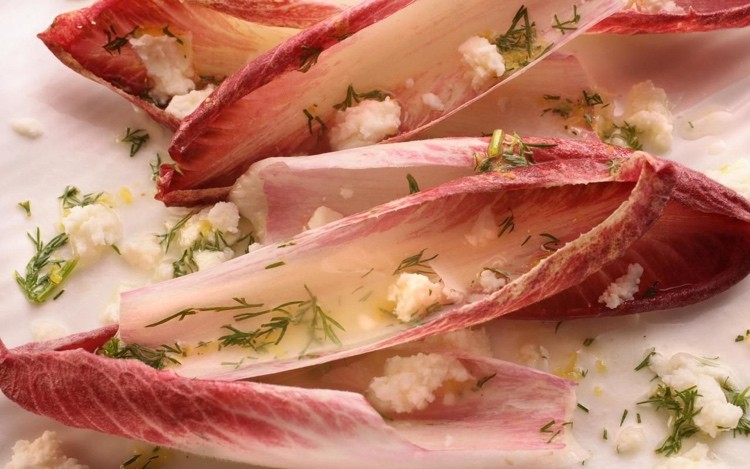 vinaigrette för endiv sallad