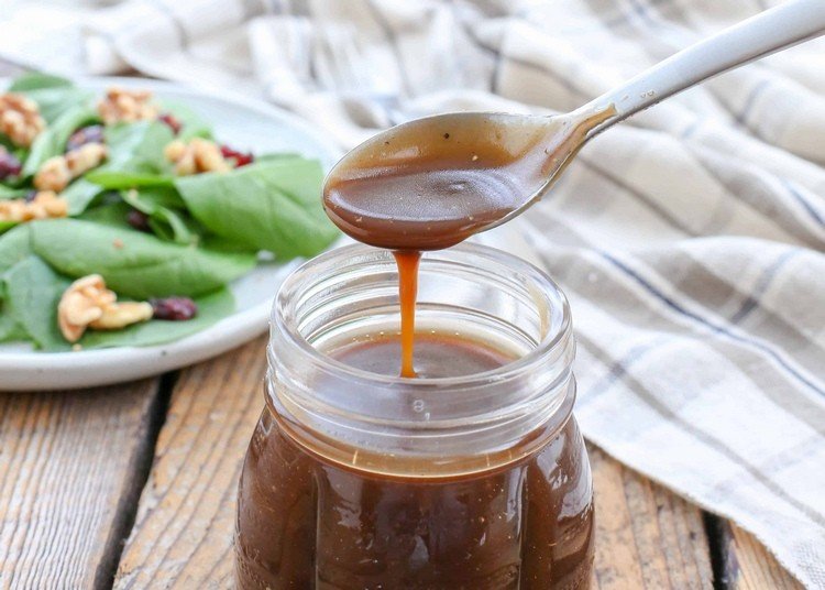 vinaigrette balsamico honung till sallader