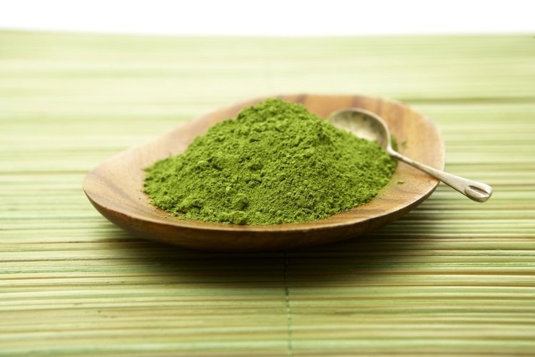 matcha recept pulver grönt te hälsosamt vegan
