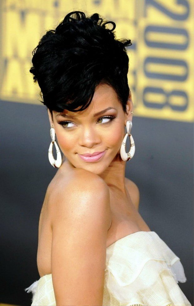 Haircuts Top Curls Pixie Cut
