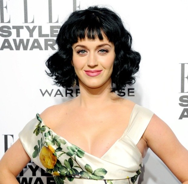 korta frisyrer vackra stilidéer Katy Perry