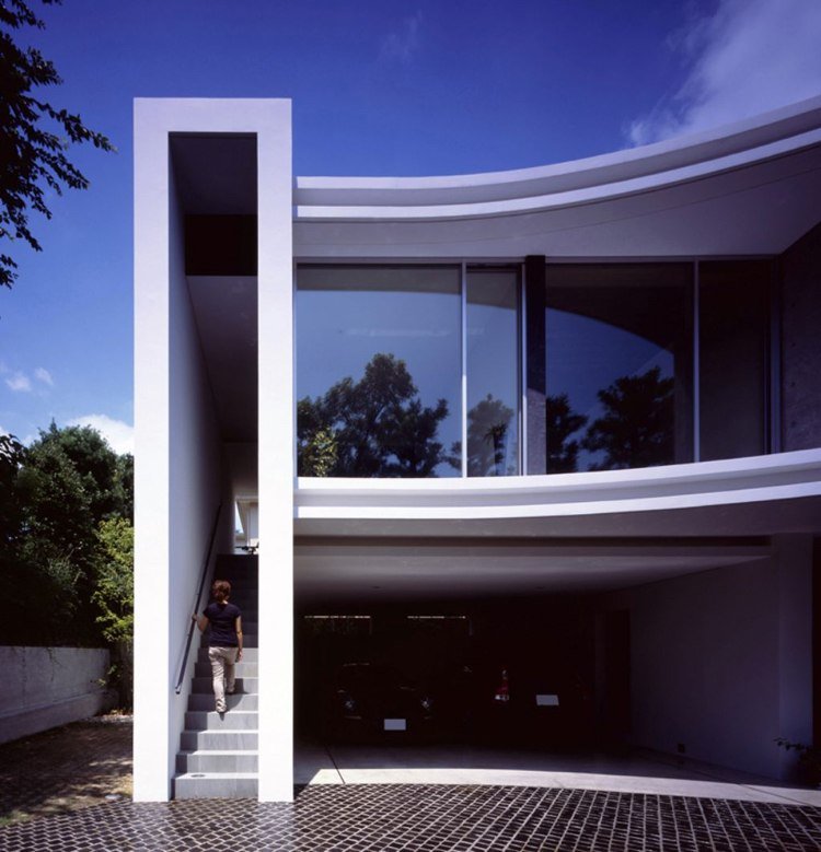 moderna-trappor-idéer-arkitekter-hus-exteriör-trappor-betong-modern-arkitektur