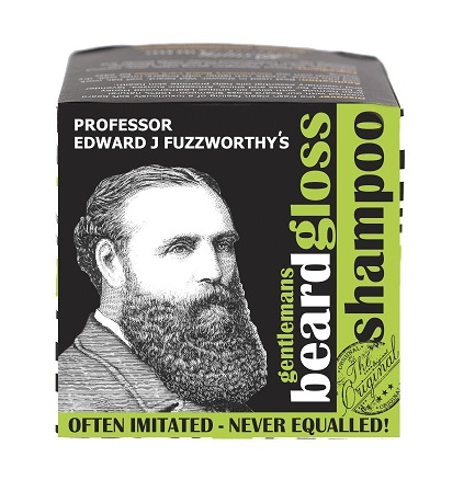 Professori Fuzzin arvoinen uusi omenasiideri Tonic Beard Shampoo Bar