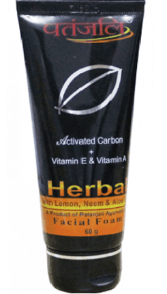 Patanjali Activated Carbon Herbal Face Foam