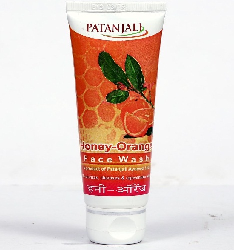 Facewash μελιού πορτοκαλιού Patanjali