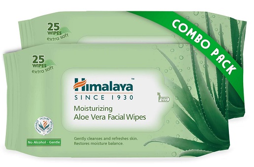 Himalajan kosteuttavat Aloe Vera -pyyhkeet