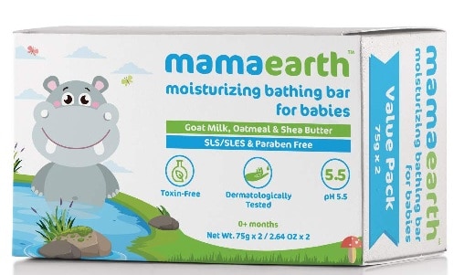 Mama Earth Ενυδατικό σαπούνι μπάνιου μωρών