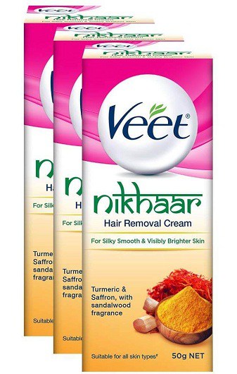 Κρέμα αποτρίχωσης Veet Nikhaar για όλους τους τύπους δέρματος