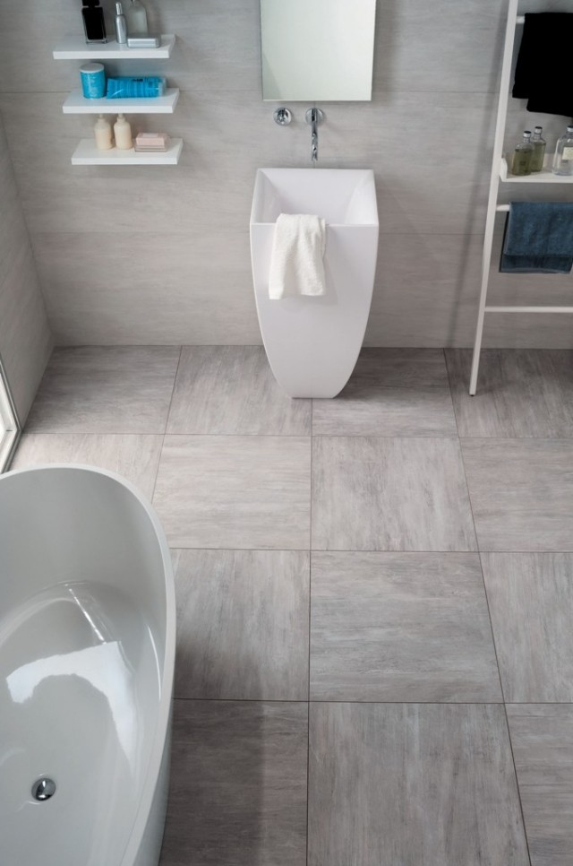 Oxy -serie badrumsdesignidéer modern golvvägg