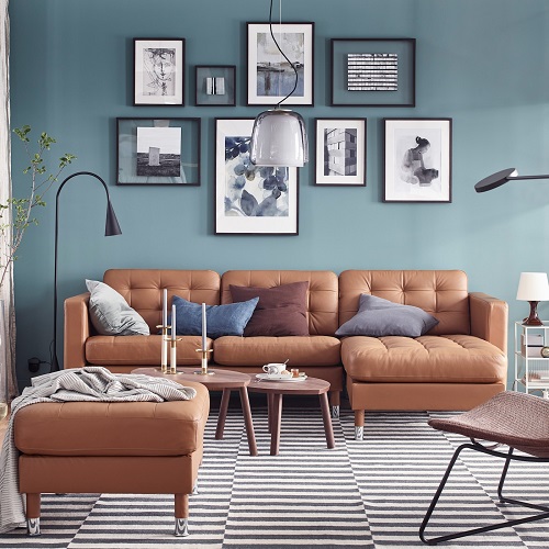 Σχεδιασμός καναπέδων Ikea για αίθουσα