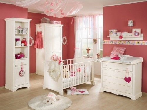 inredning idéer för lyxiga baby rum dekoration flickor