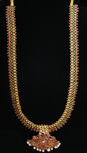 Floral Bud Design Long Chain Initiation Κοσμήματα ναού