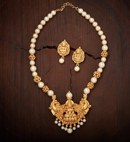 Σετ κοσμημάτων με κοσμήματα αντίκες απομίμησης χάντρες μαργαριταριών