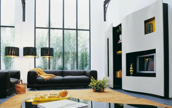 svart-möbler-minimalistisk-vardagsrum