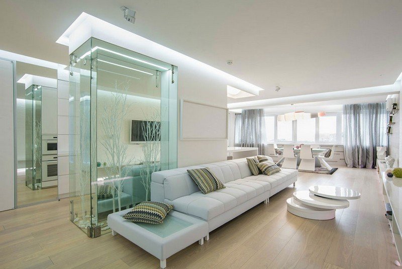 Vardagsrum-vardags-idéer-design-glas-partition-vit-soffa