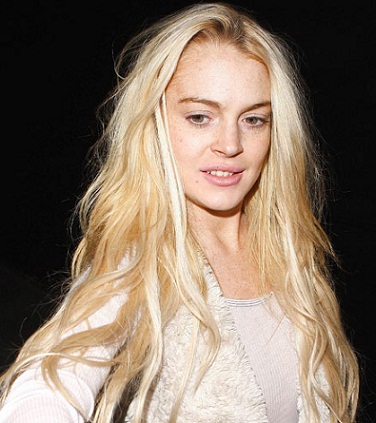 Lindsay Lohan χωρίς μακιγιάζ 12