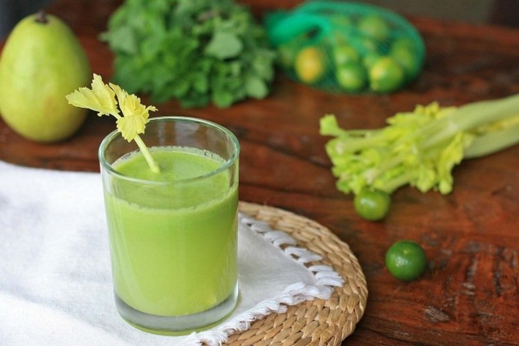 Detox recept selleri-lime-päron