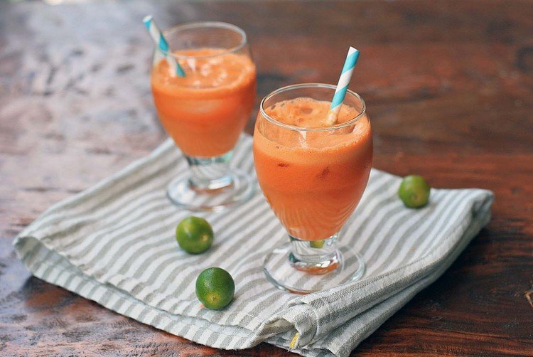 Detox recept-morot-lime-juice