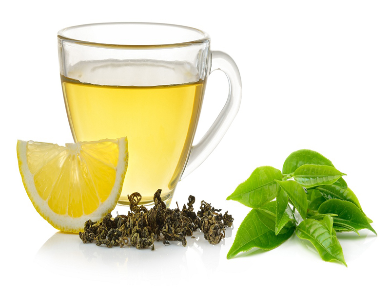 οφέλη από πράσινο τσάι με λεμόνι