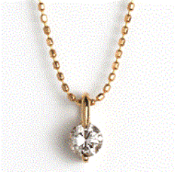 Yksinkertainen locket timantti