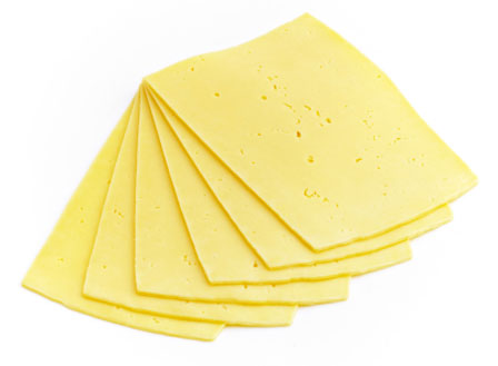 Μεταποιημένο τυρί που τρώει ανθυγιεινά τρόφιμα