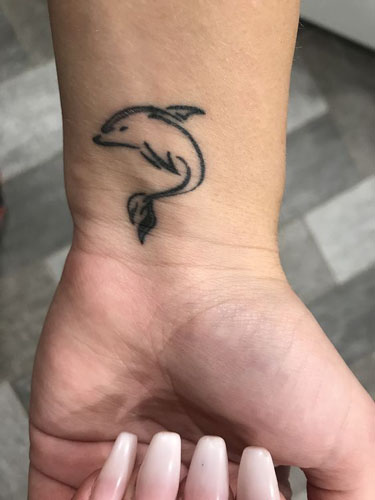 Σχέδια τατουάζ Dolphin 8
