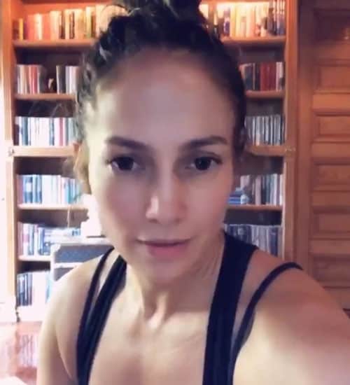 Jennifer Lopez ilman meikkiä 15
