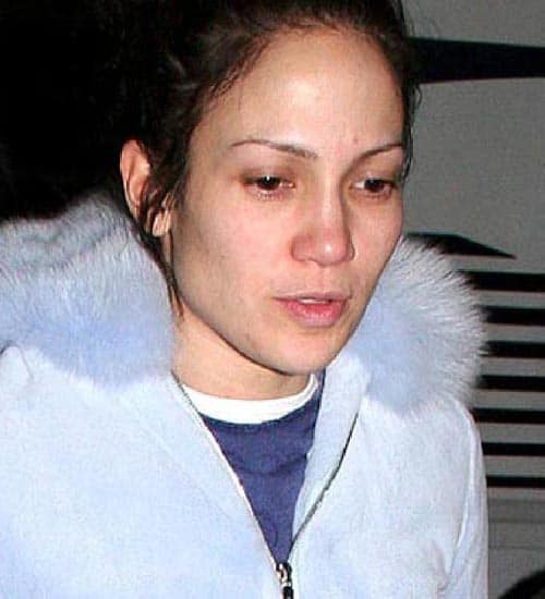 Jennifer Lopez ilman meikkiä 2