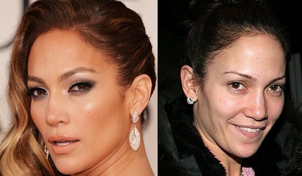 Jennifer Lopez ilman meikkiä 3