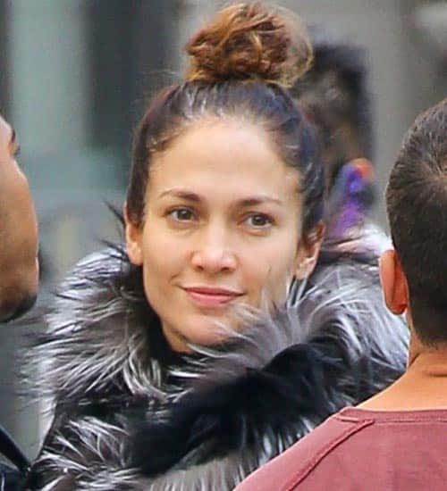 Jennifer Lopez ilman meikkiä