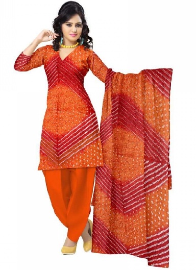 Chunri -printti Salwar Kameez