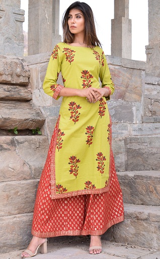 Estä painettu Salwar Kameez
