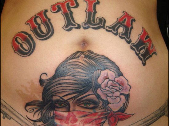 Outlaw Vatsa Tatuointi